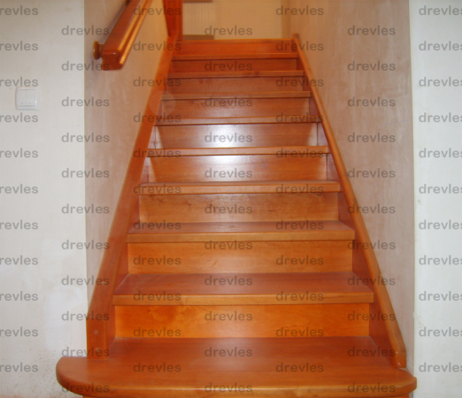 Лестницы деревянные, отделка бетонных лестниц деревом