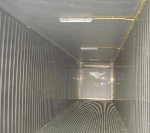 Изотермический термоизолированный контейнер 20 футов бу, рефконтейнер
