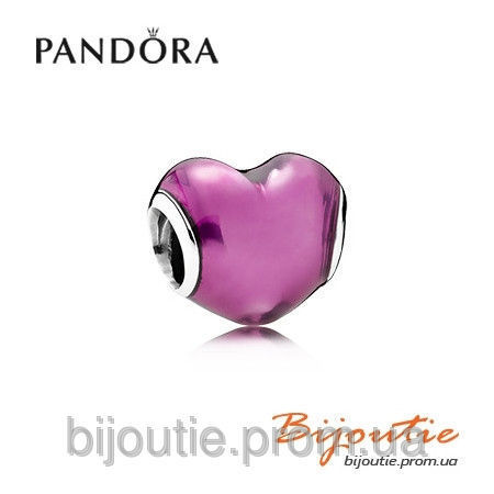 Оригинал Pandora шарм в моем сердце 791814EN62 серебро 925 Пандора
