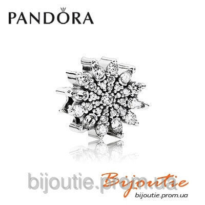 Оригинал Pandora шарм Ледяной кристалл 791764CZ серебро 925 Пандора