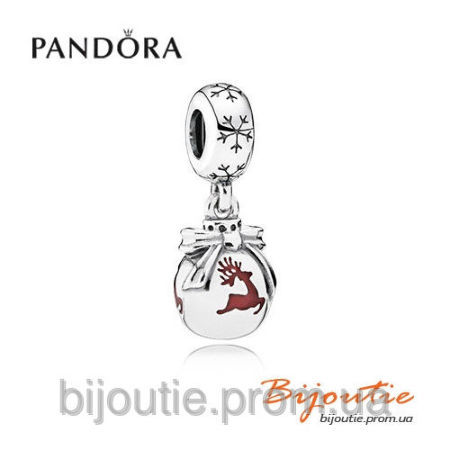 Оригинал Pandora шарм-подвеска  791768EN07 серебро 925 эмаль Пандора