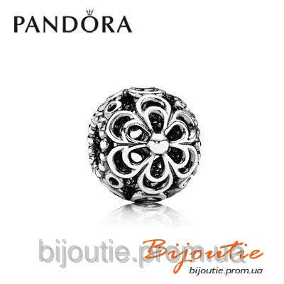 Оригинал Pandora Бусина с ажурными цветами 790965 серебро 925