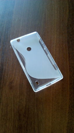 силиконовый чехол бампер TPU для Nokia Lumia 520