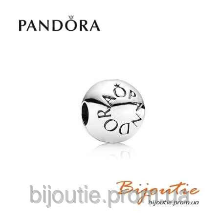 Оригинал Pandora клипса Клипса с Логотипом №791015 серебро 925