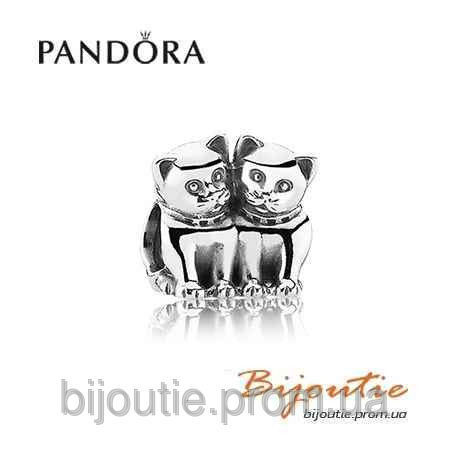 Оригинал Pandora шарм Милые Котята №791119 серебро 925