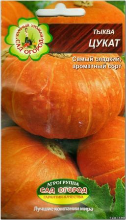 Семена тыквы «Цукат» - 1 грамм