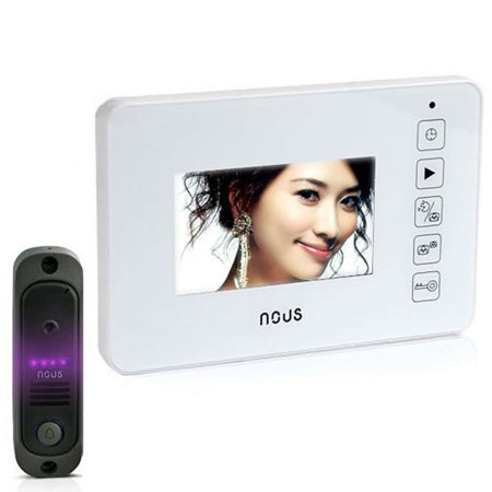 Цветной Видеодомофон NOUS NV4U + Панель вызова по дружественной цене!