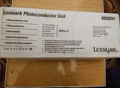 Photoconductor Unit lexmark Optra E 69G8257 оригинал