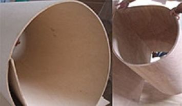 Гнучка фанера Сейба 3 мм, 5 мм , 8 мм для виготовлення меблів
