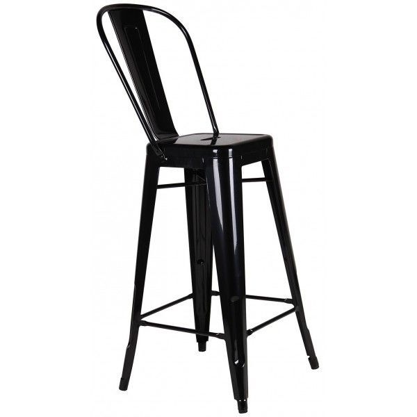 Высокий барный стул Толикс Высокий, H-76см. (Tolix High, H-76cm.)