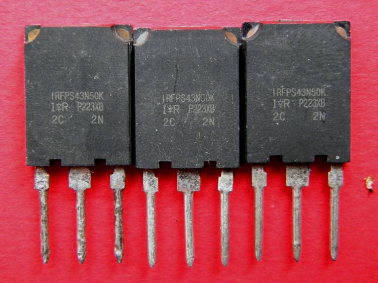 Транзисторы IRFPS43N50K, 500v. 43A. 540 W!