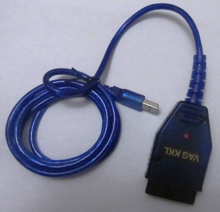 Діагностичний адаптер сканера KKL VAG COM 409.1 OBD2 USB