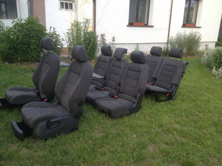 Сидения сидіння салон фольксваген кадді VW caddy TOURAN