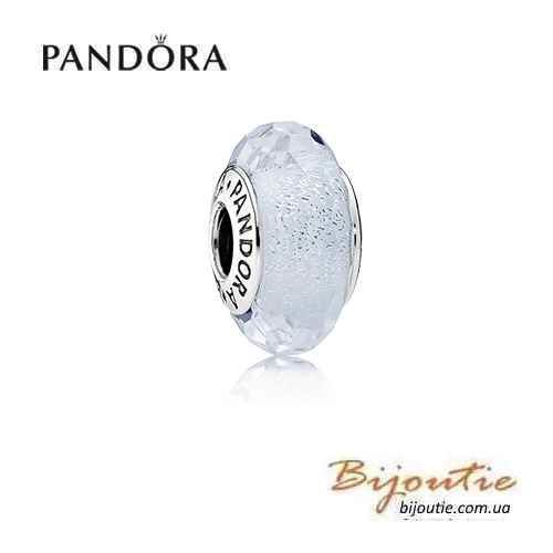 Оригинал Pandora шарм ограненное мурано 791656 серебро 925 пандора