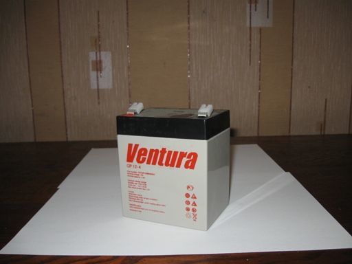 Аккумулятор Ventura 12В 4-7-9-12Ач до эхолота, ибп, детского