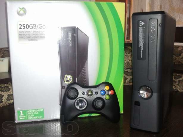 Xbox 360 Slim 250GB FreeBoot Игры Гарантия!