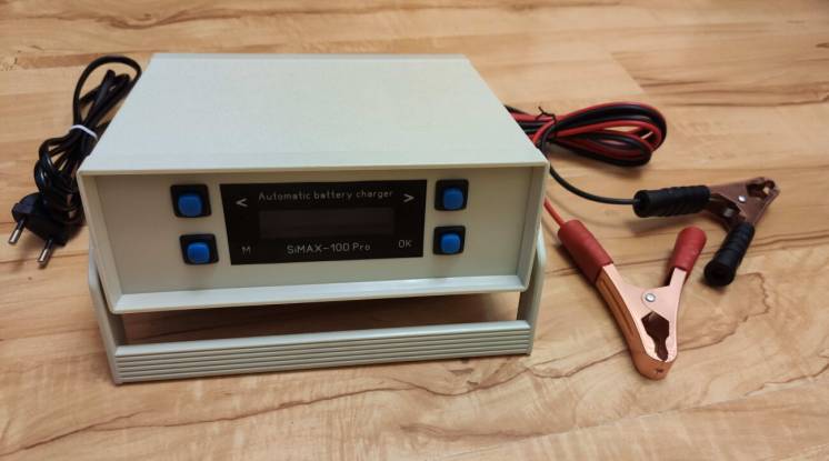 Зарядное устройство для авто и других 12v аккумуляторов Simax-100 Pro