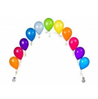 Гирлянды из воздушных шаров, Гелиевые арки для открытия магазина