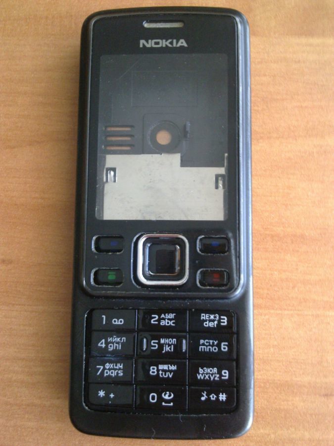 Корпус для телефона Nokia 6300 черный