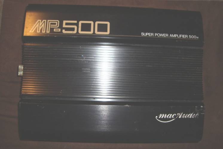 Автоусилители MacAudio MP-500 Япония 2кан 500Вт