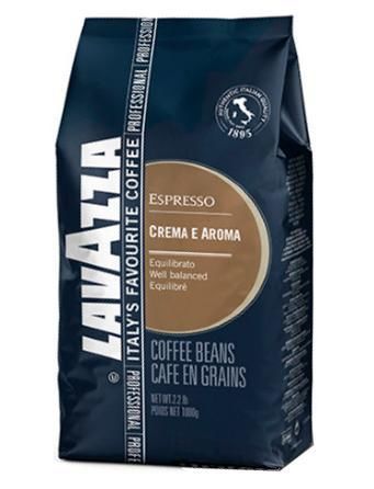 Кофе Lavazza Crema e Aroma Espresso Blue 1 кг зерно (Италия)