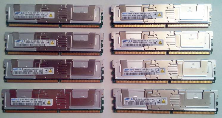32GB Samsung DDR2-667 PC2-5300F серверная память Mac Pro 1.1 , 2.1