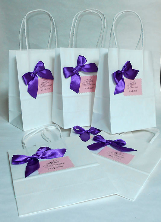 Свадебные пакеты коробки для каравая, торта, шишки и др. сладостей.