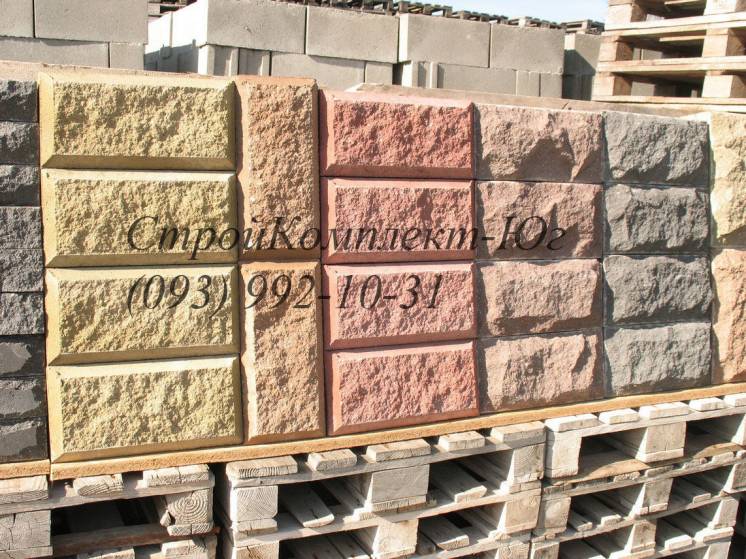 Декоративные блоки для облицовки фасада Херсон