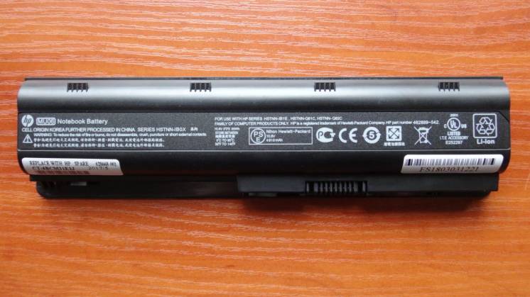 Оригинальный аккумулятор / батарея Hp Compaq Q62c 47wh