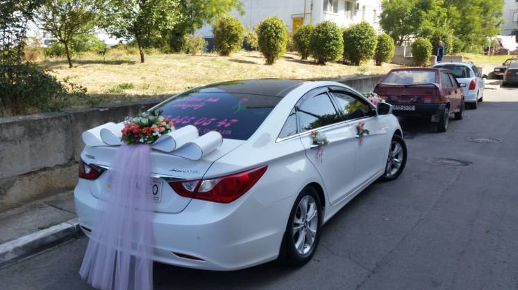Прокат свадебных авто , Hyundai Sonata , кортежи - самые низкие цены!