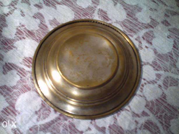Тарелка- латунь посеребренная.Jakubowski&Jarra.До 1890 года.