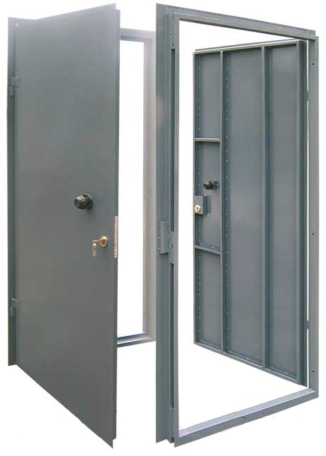 Двері металеві /Двери металлические/ в тамбур, під'їзд, гараж, підвал