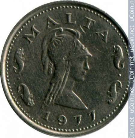 Мальта 2 цента, 1977