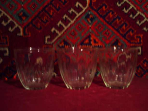 Комплекты стаканов:три и пять штук.СССР.