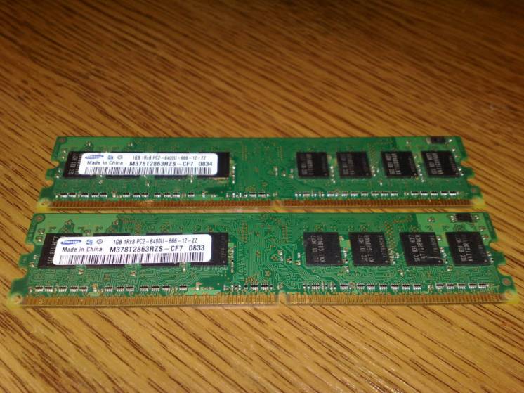 Память SDRAM, RDRAM, DDR1, DDR2, ECC