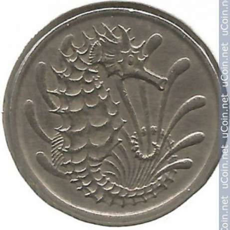 Сингапур 10 центов, 1969