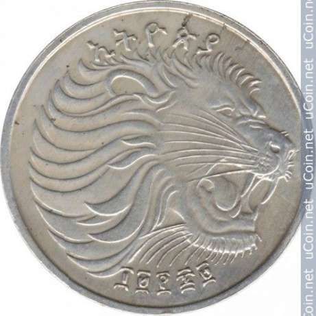 Эфиопия 1 сантим, 1977-2004
