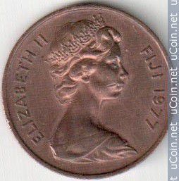 Фиджи 2 цента, 1977