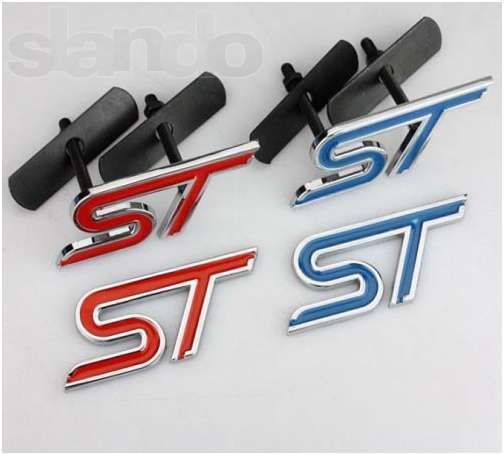 Эмблемы решетки радиатора и кузова FORD ST