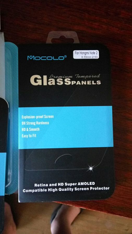 Защитное стекло Mocolo на Xiaomi Redmi Note 2