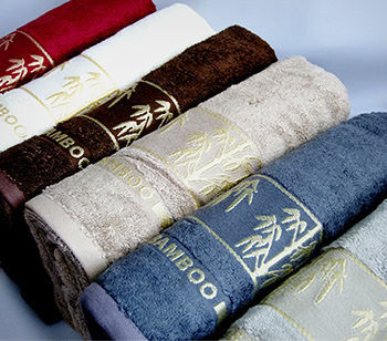 Бамбуковые банные полотенца Турция