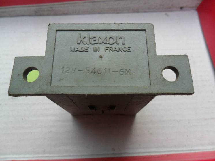 Реле Рено / Renault / Klaxon 12V-54611-6М