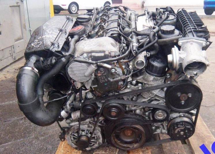 Двигатель mercedes e w210 c w203 2.2 cdi 611962 komp