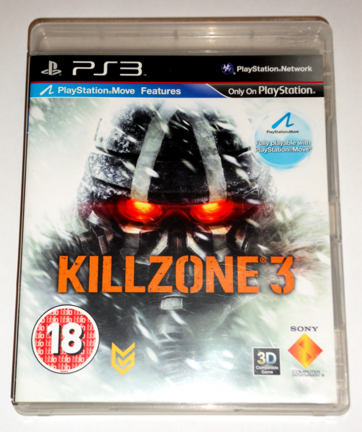 Killzone 3 для Ps3 диск, на русском