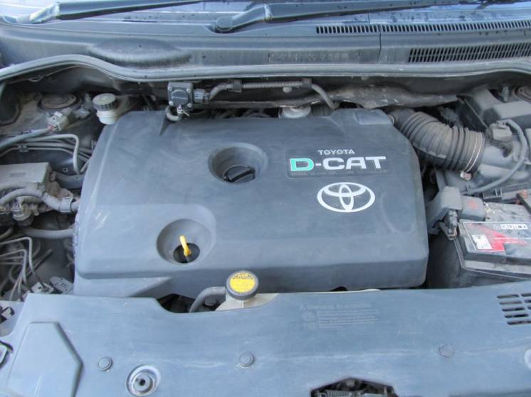 Toyota corolla verso 04-09r коробка переключения передач 2.2d-c