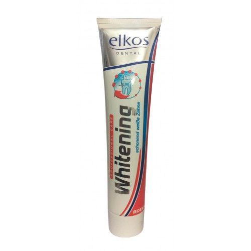 Зубная паста Elkos в ассортименте (травы/отбеливающая) - 125 мл.
