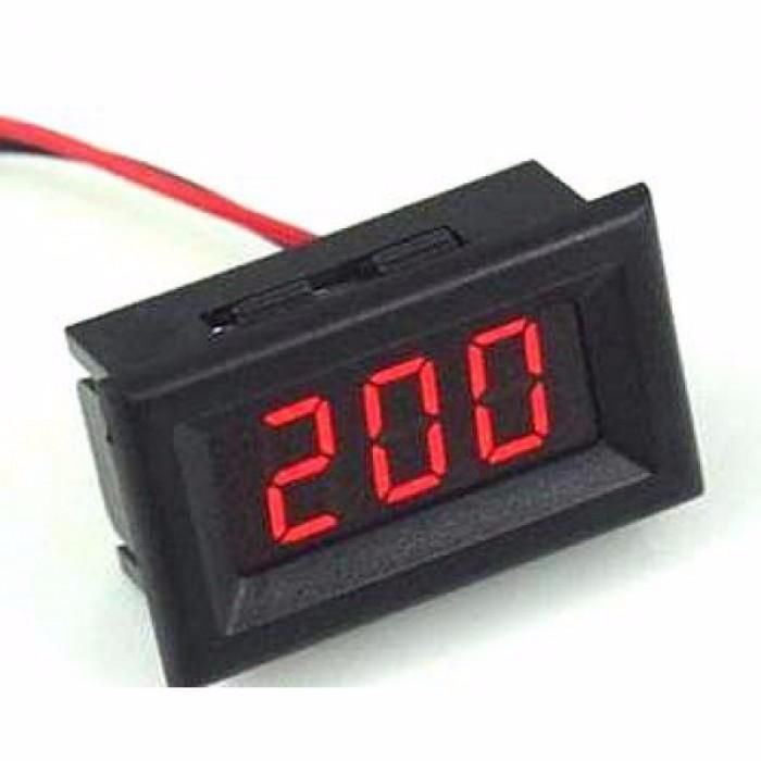 Вольтметр цифровой AC 60-300 В (Красный)