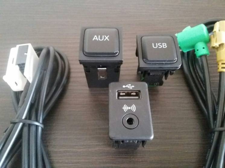 Фишки AUX USB для Volkswagen Skoda SEAT