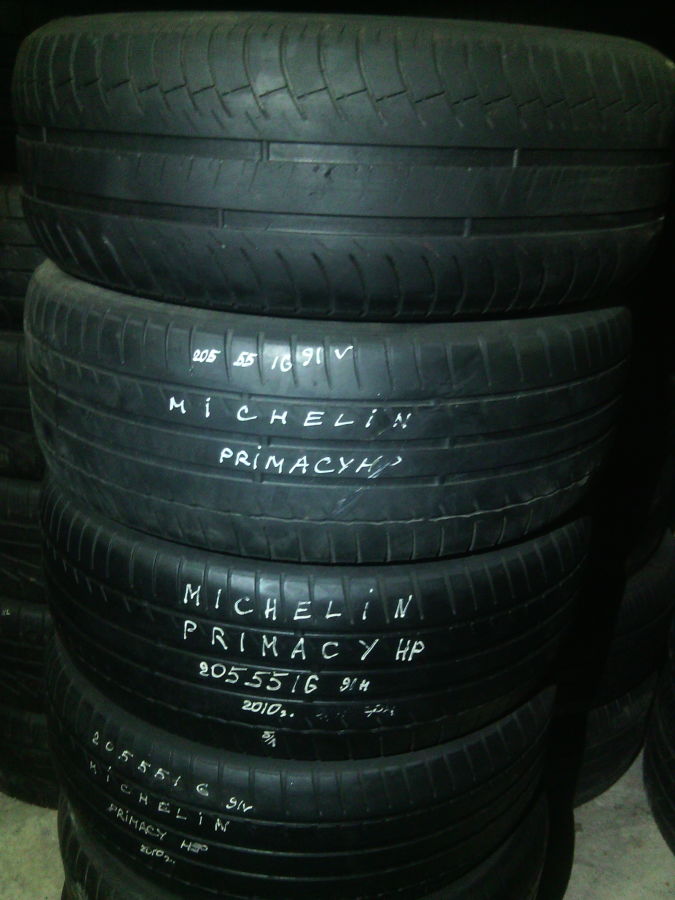 205/55/16 Michelin Primacy HP Комплект летних шин б/у