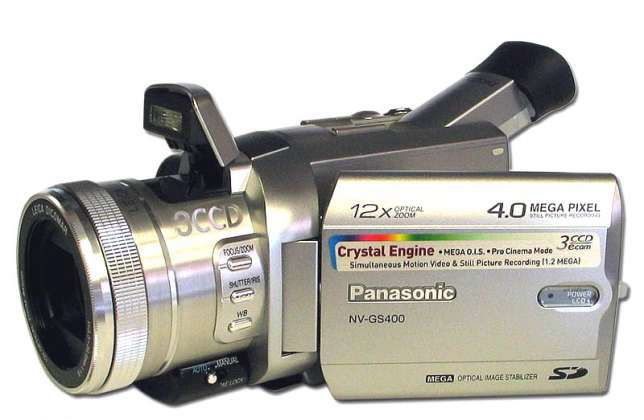Полупрофессиональная цифровая видеокамера Panasonic NV-GS400GC+Подарок